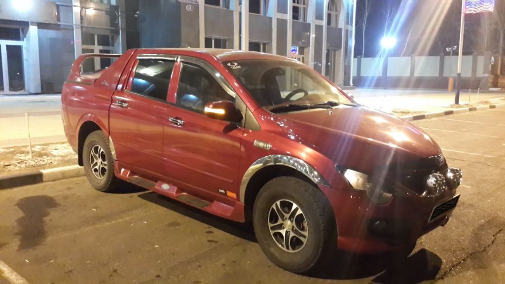 Срочная продажа автомобиля SsangYong Actyon Sport 2008 в Благовещенске